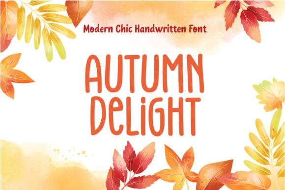 Autumn Delight: A Handwritten Font for Editorial Elegance
