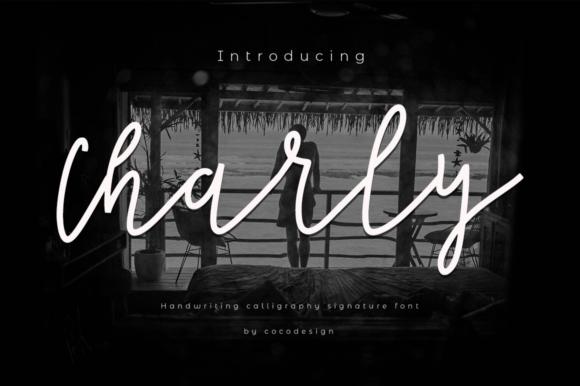Charly: A Script Font for Editorial Design