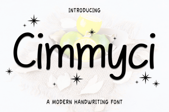 Cimmyci Font: Handwritten Elegance for Crafters