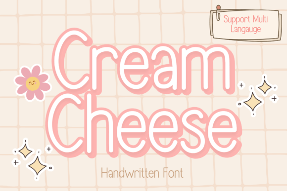 Cream Cheese: A Playful Font for Creative Projects