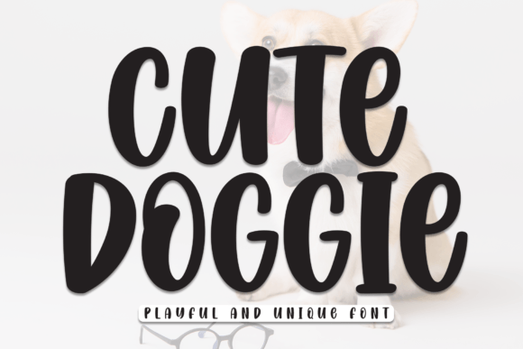 Cute Doggie Font: Playful Typography for Digital Campaigns