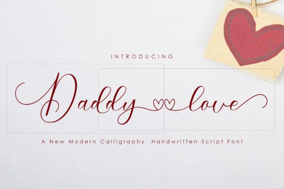 Daddy Love Font Review