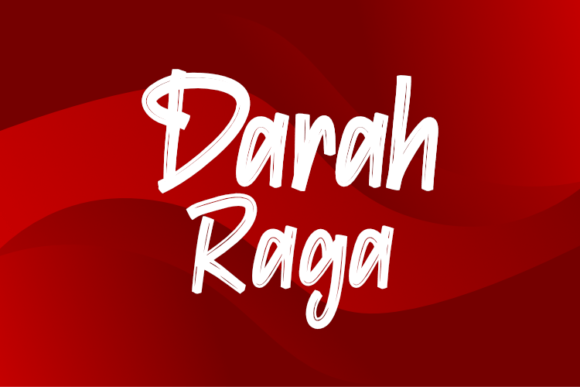 Darah Raga: A Bold Script Font