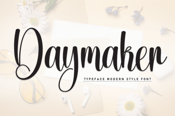 Daymaker: A Friendly Handwritten Font