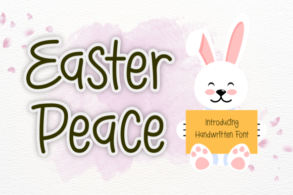 Easter Peace Font for Business