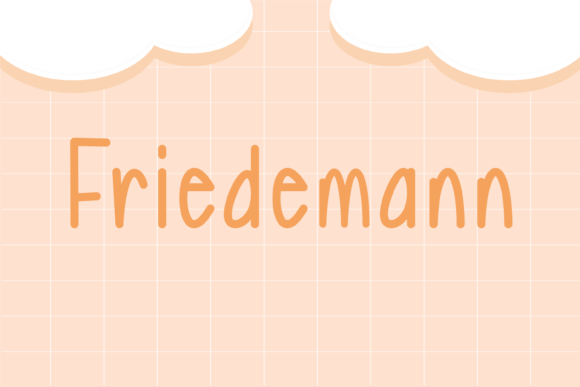 Friedemann: A Handwritten Font for Creative Projects