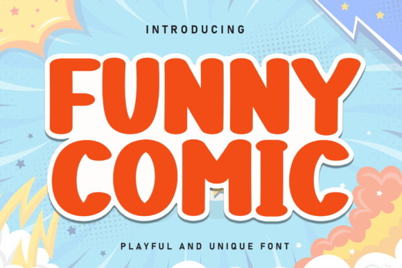 Funny Comic Font for Creative Makers