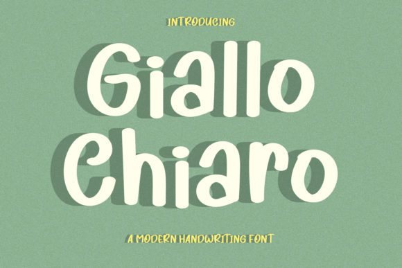 Giallo Chiaro Font for Business Branding
