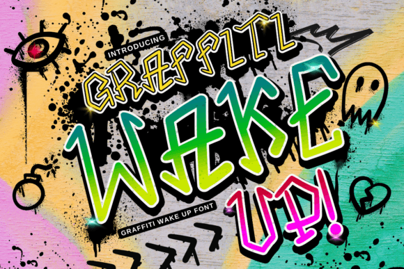 Graffiti Wake Up Font