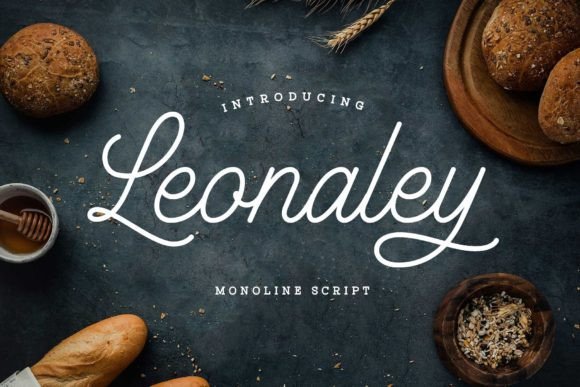 Leonaley: A Script Font for Real Design Work