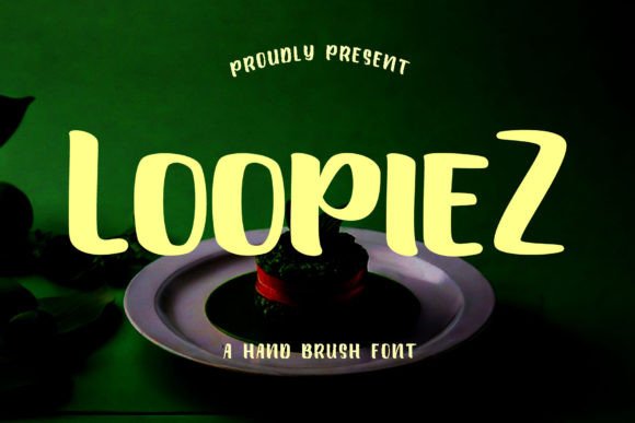 Loopiez: A Handwritten Font for Creative Projects