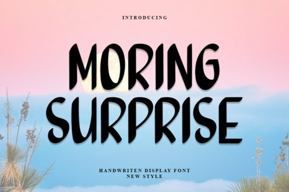 Morning Surprise Font for Creative Makers