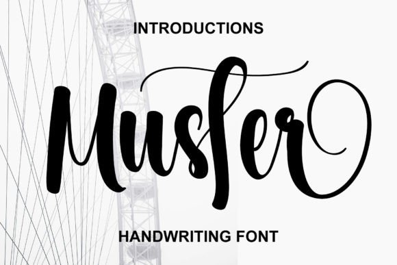 Muster: A Stylish Font for Business