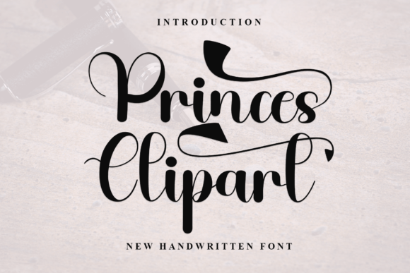 Princes Clipart: A Whimsical Font for Creative Projects