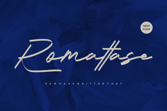 Romattase: A Luxurious Handwritten Font