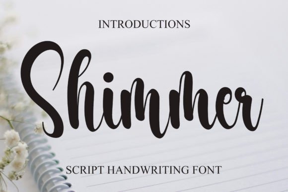 Shimmer: A Stylish Handwritten Font