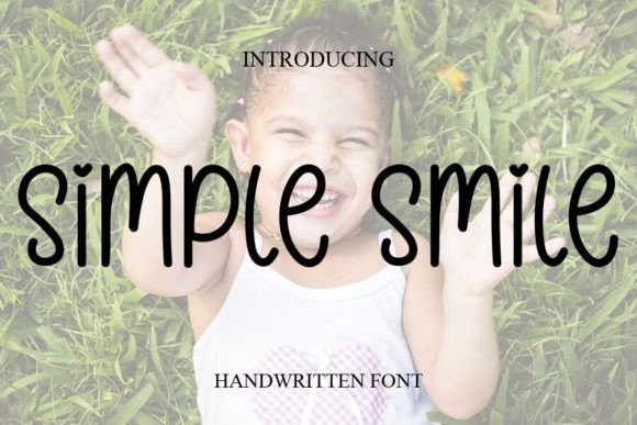 Simple Smile Font for Creative Makers