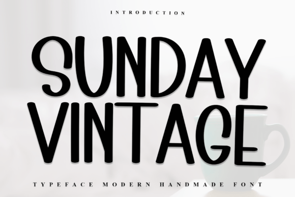 Sunday Vintage Font for Business