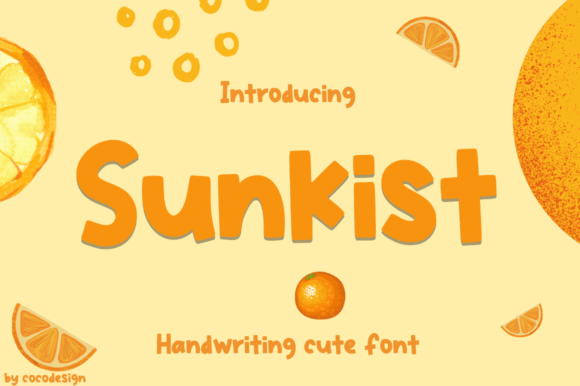 Sunkist: A Font for Polished Branding