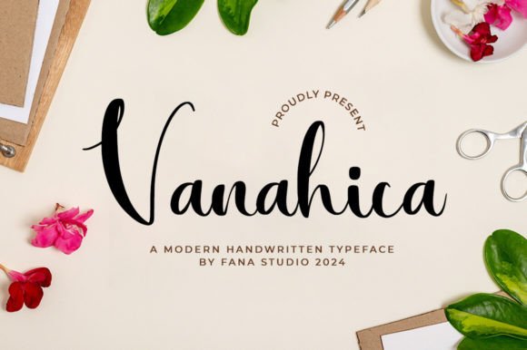 Vanahica: A Stylish Script Font