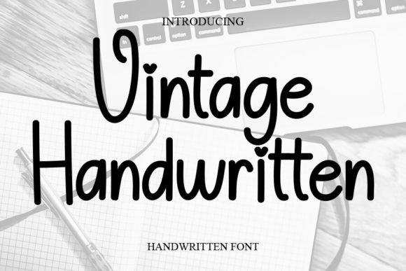 Vintage Handwritten Font for Business