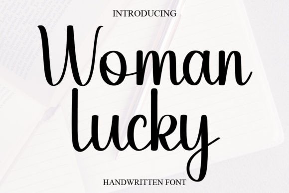 Woman Lucky Font for Bold Campaigns